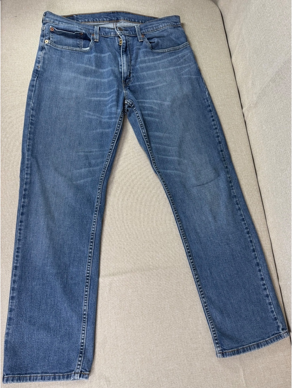 Levi's 559 Relaxed Straight Fit Men's Jeans Size 36x32 Blue Denim